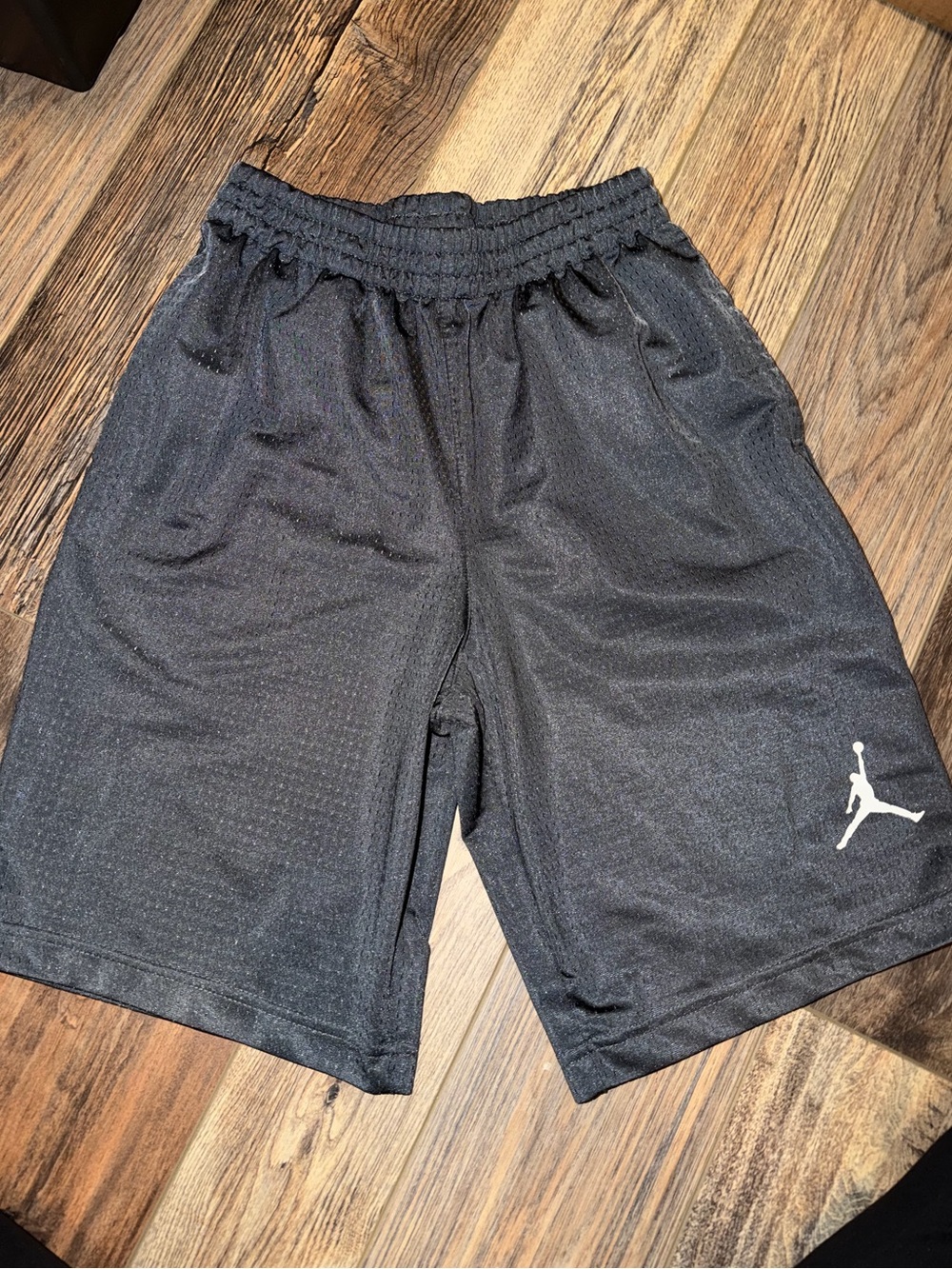 Youth Jordan Gray L Lg Basketball Shorts with Jumpman